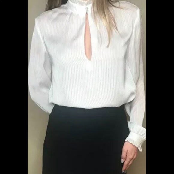 Unworn Office Blouse 👓 - Picture 1 of 4